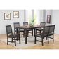 Radius Ashford Dining Table in Black and Brown, , large