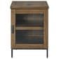 Ashley Torlanta Chairside End Table in Brown and Matte Black, , large