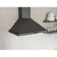 Zephyr Core Series Ombra 30" Wall Mount Convertible Range Hood with Blower in Black Stainless, , large