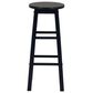 Linon Home Decor Abby 29" Bar Stool in Navy, , large