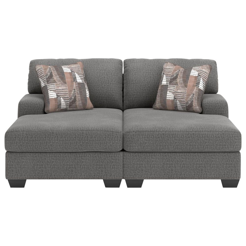 Ashley Clarington 2-Piece Symmetrical Super Chaise in Greystone, , large