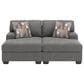 Ashley Clarington 2-Piece Symmetrical Super Chaise in Greystone, , large