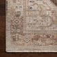Loloi Lyra 4" x 5"7" Natural and Mocha Area Rug, , large