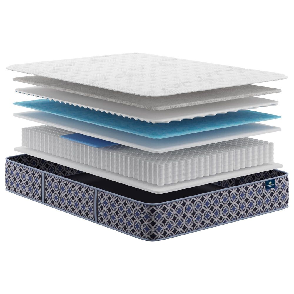 Serta Perfect Sleeper Select Aksarben Medium King Mattress with Serta Bronze Baselogic Adjustable Base, , large