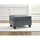Ashley Genoa Ottoman in Steel, , large