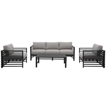 World Source 4-Piece Conversation Set in Multicolor, , large