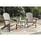 Ashley Sundown Treasure Adirondack Chair in Grayish Brown, , large