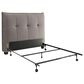 Urban Home Geneva Queen Adona Platform Bed in Dolphin, , large