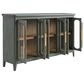 Fallridge Brava 71" 6-Door Entertainment Console in Vintage Green, , large