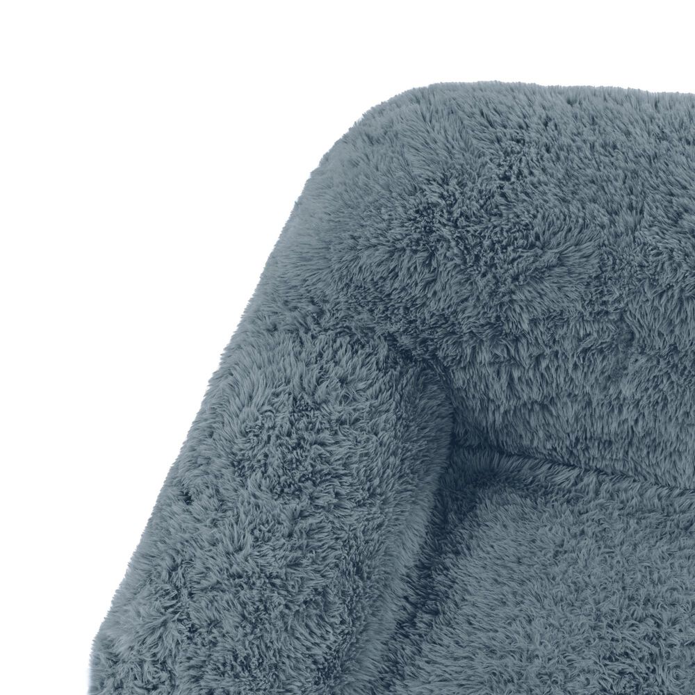 Furniture of America Phael Accent Chair in Ocean Blue, , large