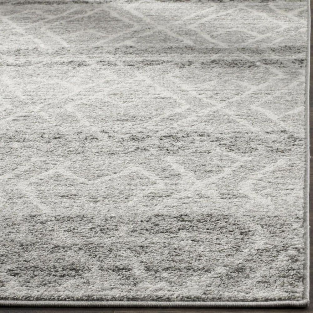 Safavieh Adirondack ADR124B 2&#39;6&quot; x 8&#39; Silver and Ivory Runner, , large