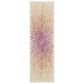 Safavieh Evoke EVK228R 2"2" x 7" Fuchsia and Cream Runner, , large
