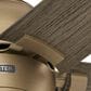 Hunter-Douglas Erling 52" Ceiling Fan with LED Light in Burnished Brass, , large