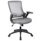 Rta Products Llc Mid-Back Mesh Task Office Chair with Height Adjustable Arms in Grey, , large