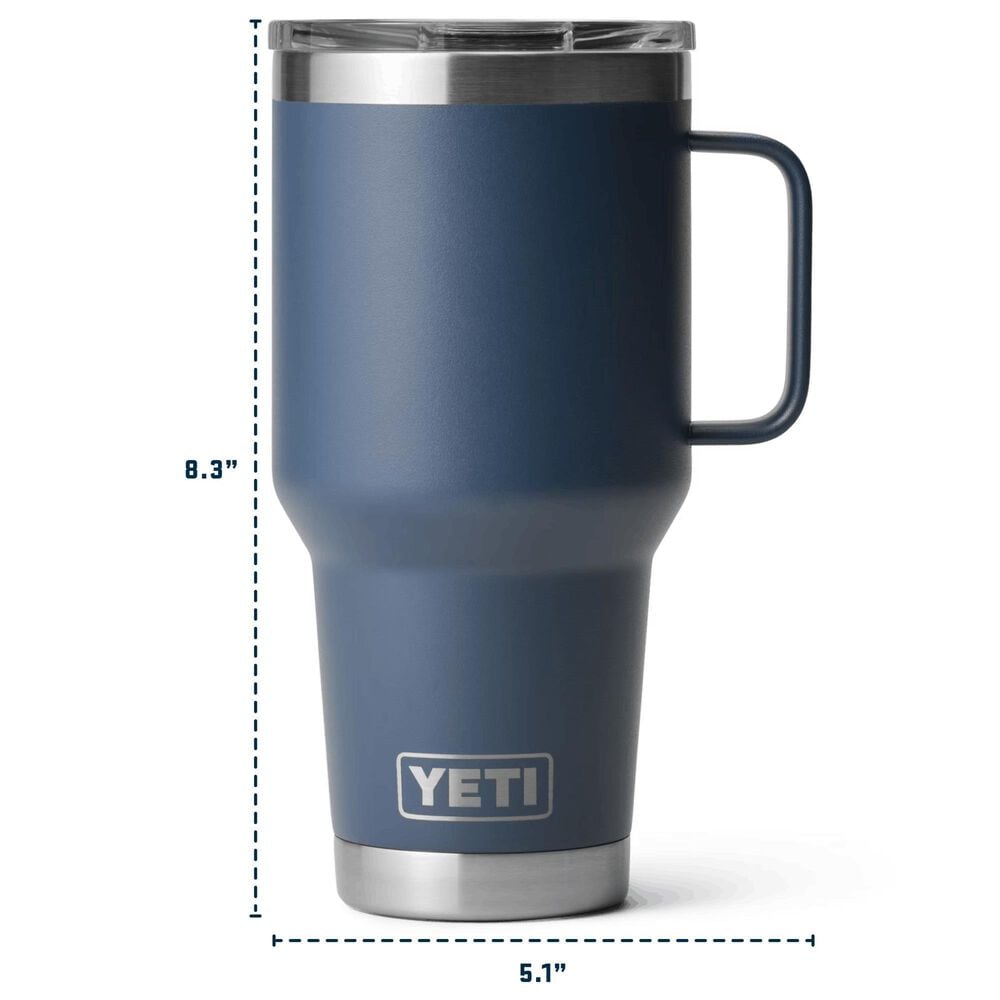 YETI Rambler 30 Oz Travel Mug with Stronghold Lid in Cherry Blossom, , large