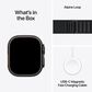 Apple Watch Ultra 3 (GPS+Cellular) 49mm Black Titanium Case with Black Alpine Loop - Medium - Black - (2025)(Pre-Order), , large