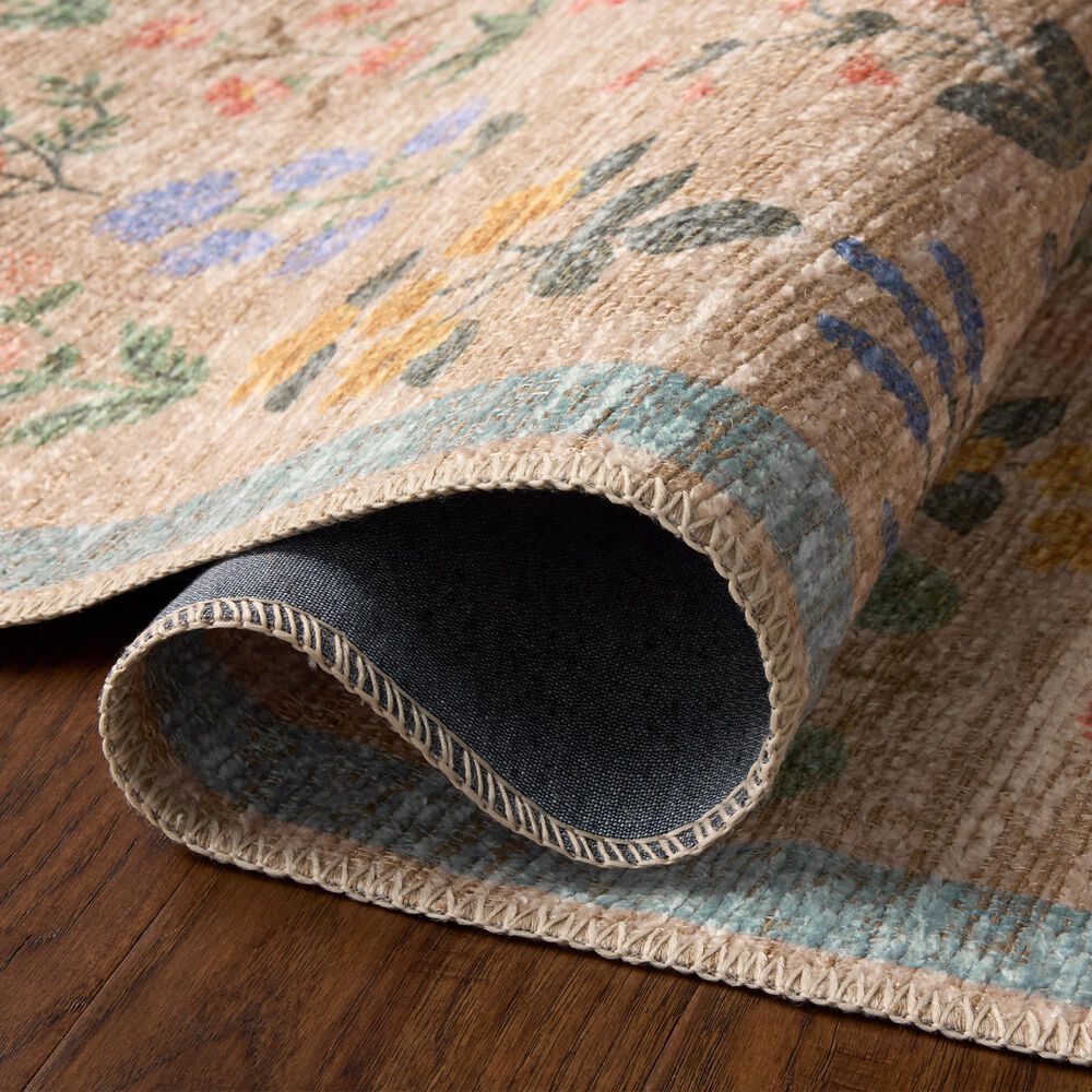 Rifle Paper Co. x Loloi Edinburgh Cream and Multicolor 8'6" x 11'6" Area Rug, , large