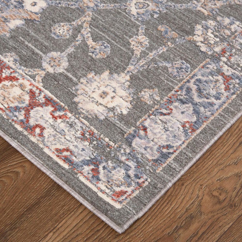 Feizy Thackery 7&#39;10&quot; x 9&#39;10&quot; Charcoal and Gray Area Rug, , large