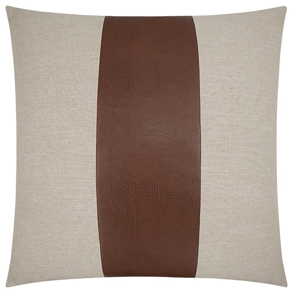 D.V.Kap Inc Rodeo 24" x 24" Throw Pillow in Saddle, , large