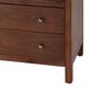 Butler Specialty Company Nora 3 Drawer Nightstand in Walnut Brown, , large