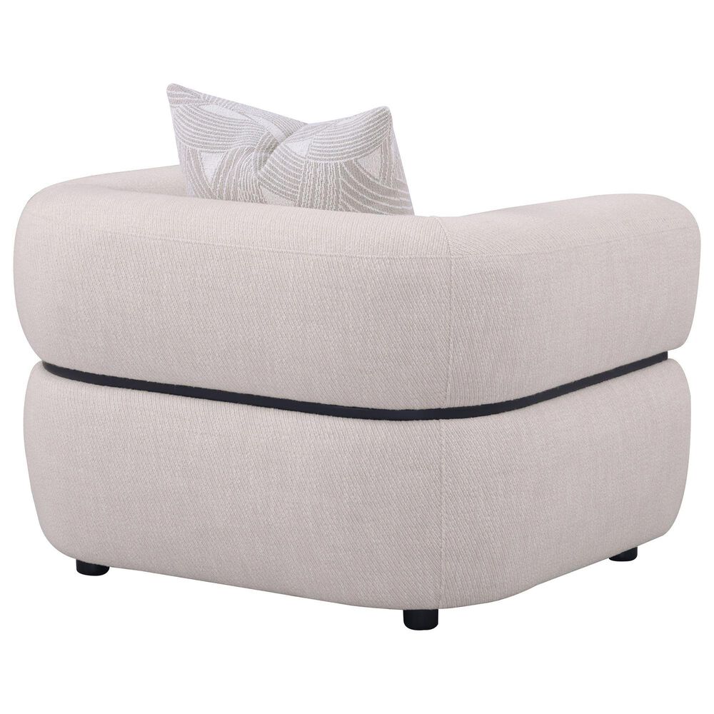 Coaster Jeanette Accent Arm Chair in Beige, , large