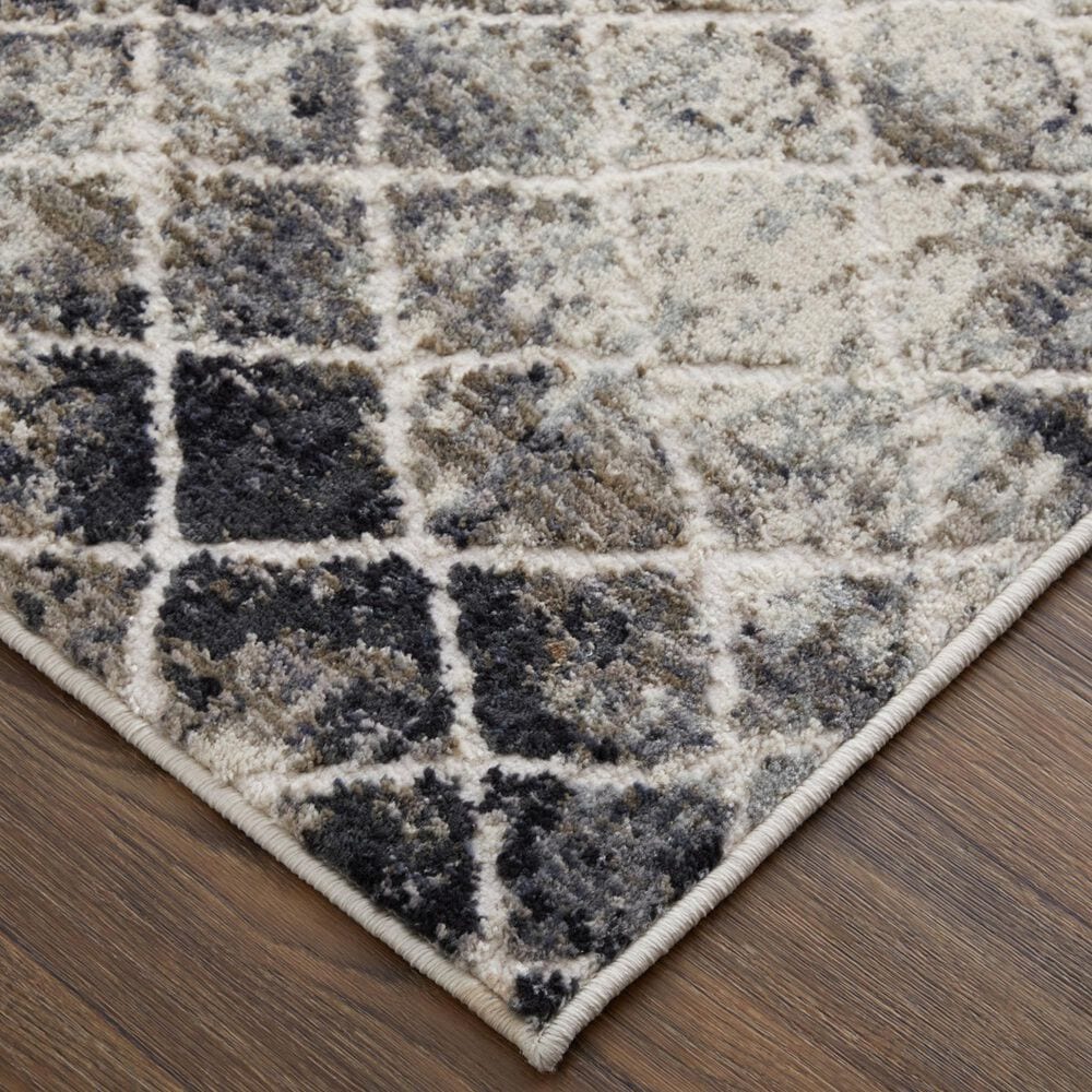 Feizy Kano 7&#39;10&quot; x 10&#39; Sand and Ivory Area Rug, , large