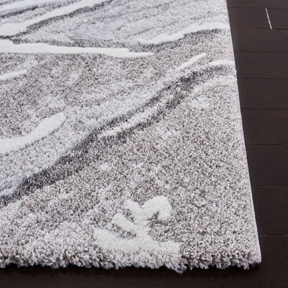 Safavieh Century CTY382F 6&#39;7&quot; Square Grey and Blue Area Rug, , large
