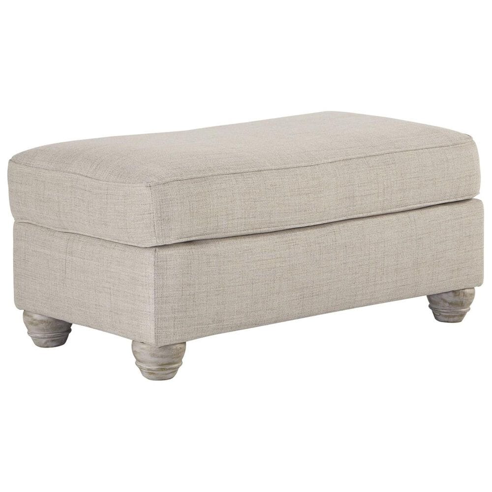 Ashley Traemore Ottoman in Linen, , large