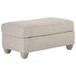 Ashley Traemore Ottoman in Linen, , large