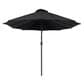 CorLiving Bertha 15" Black Double Umbrella without Base, , large