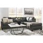 Ashley Valderno 2-Piece Right Facing Sectional with Chaise in Fog, , large