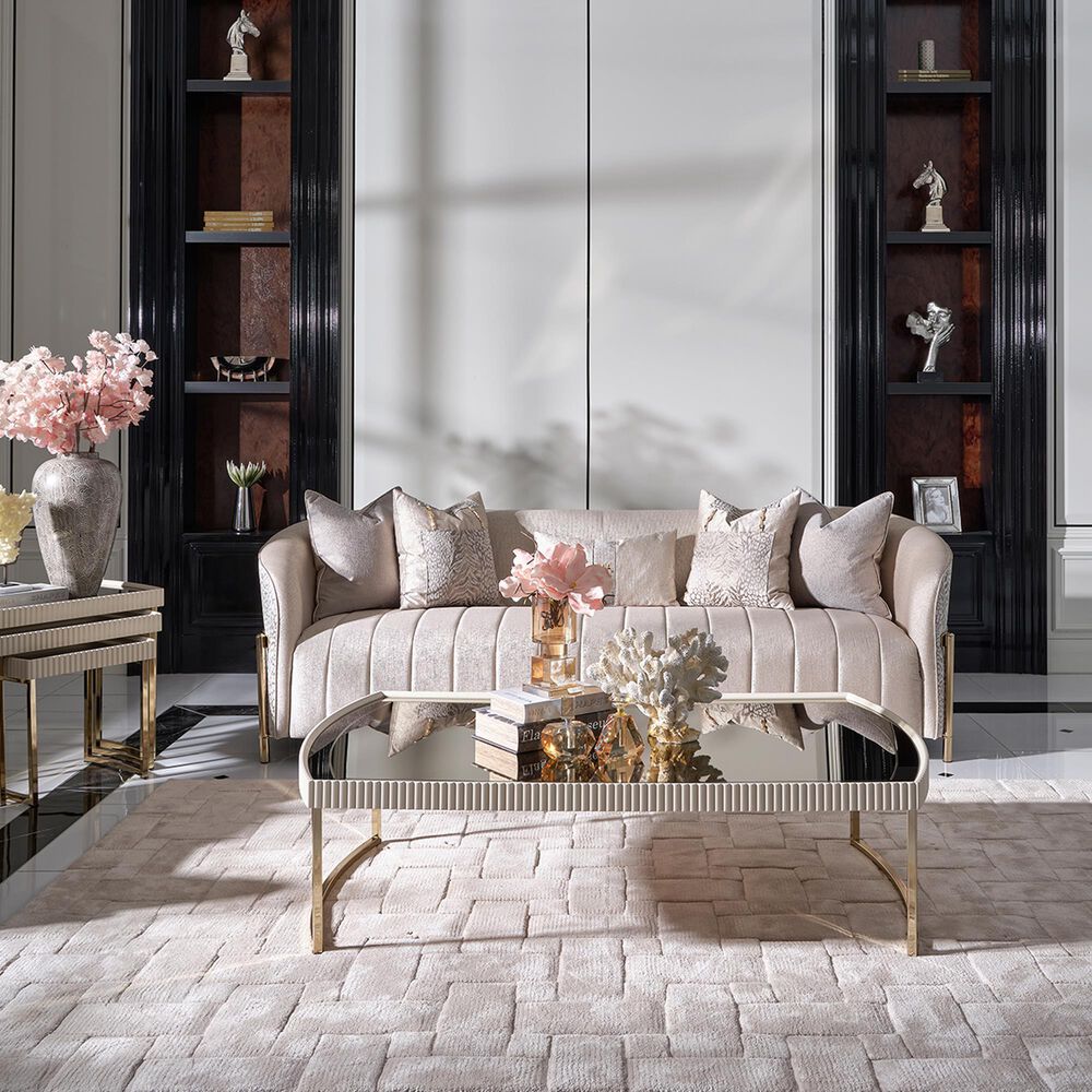 Vista Haus Lisbon Stationary Sofa in Opal, , large