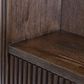 Wycliff Bay Tulane 3-Piece Writing Desk with Bookcase and Lateral File Cabinet Set in Dark Chocolate, , large