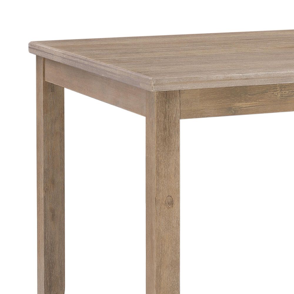 Linon Home Decor Jorissen Dining Table in Grey Wash - Table Only, , large