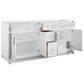 James Martin Bellshire 72" Double Bathroom Vanity in Bright White with 3 cm Siberian Silestone Top, Rectangular Sinks and FreePower Wireless Charger, , large