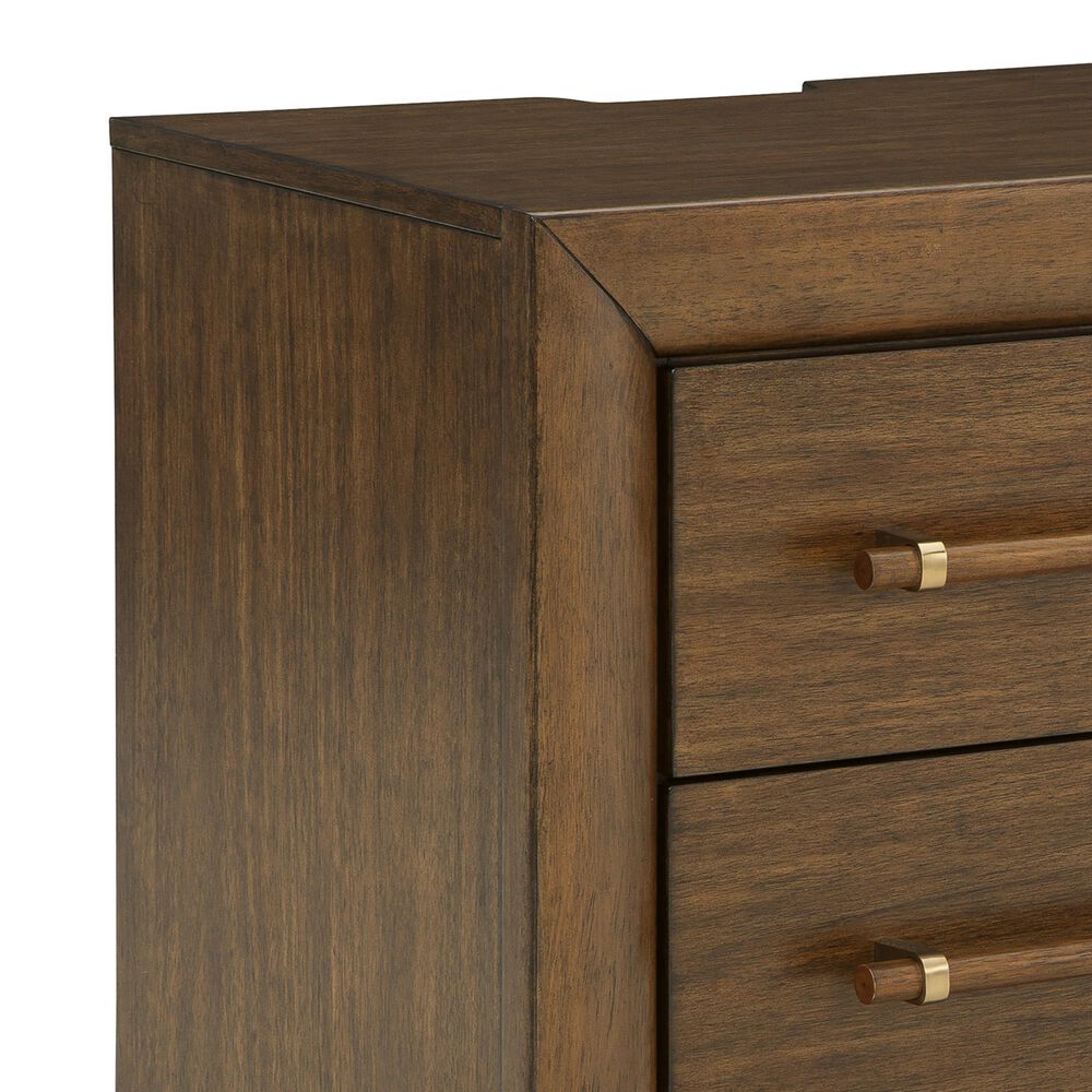 Ashley Lyncott 2-Drawer Nightstand in Brown, , large