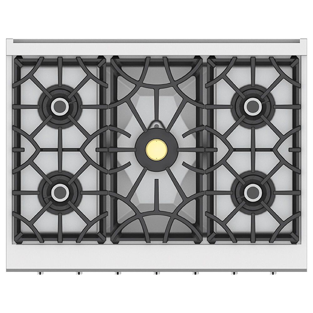 Hestan KRD Series 5.8 Cu. Ft. Slide-In Dual Fuel Natural Gas Range in Steeletto, , large