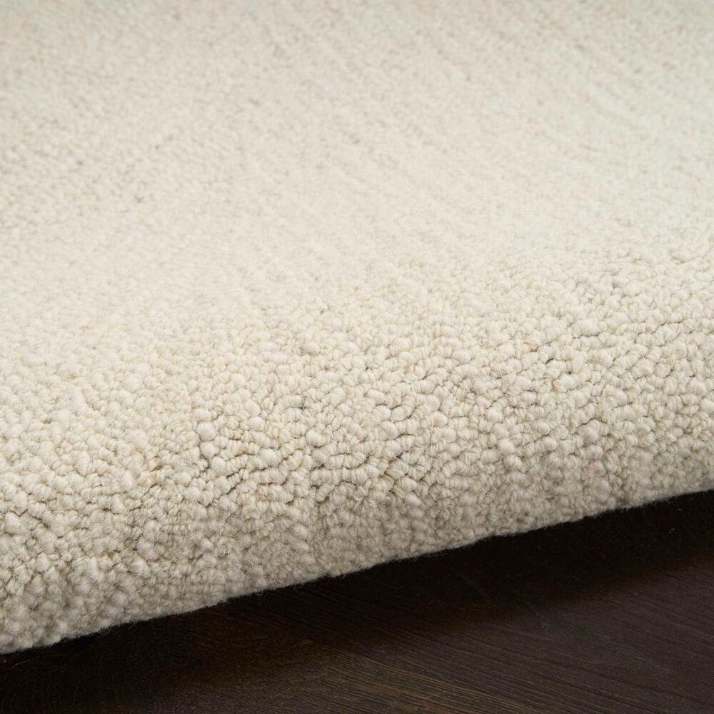 Nourison Pure Angles Ivory 5&#39;3&quot; x 7&#39;3&quot; Area Rug, , large