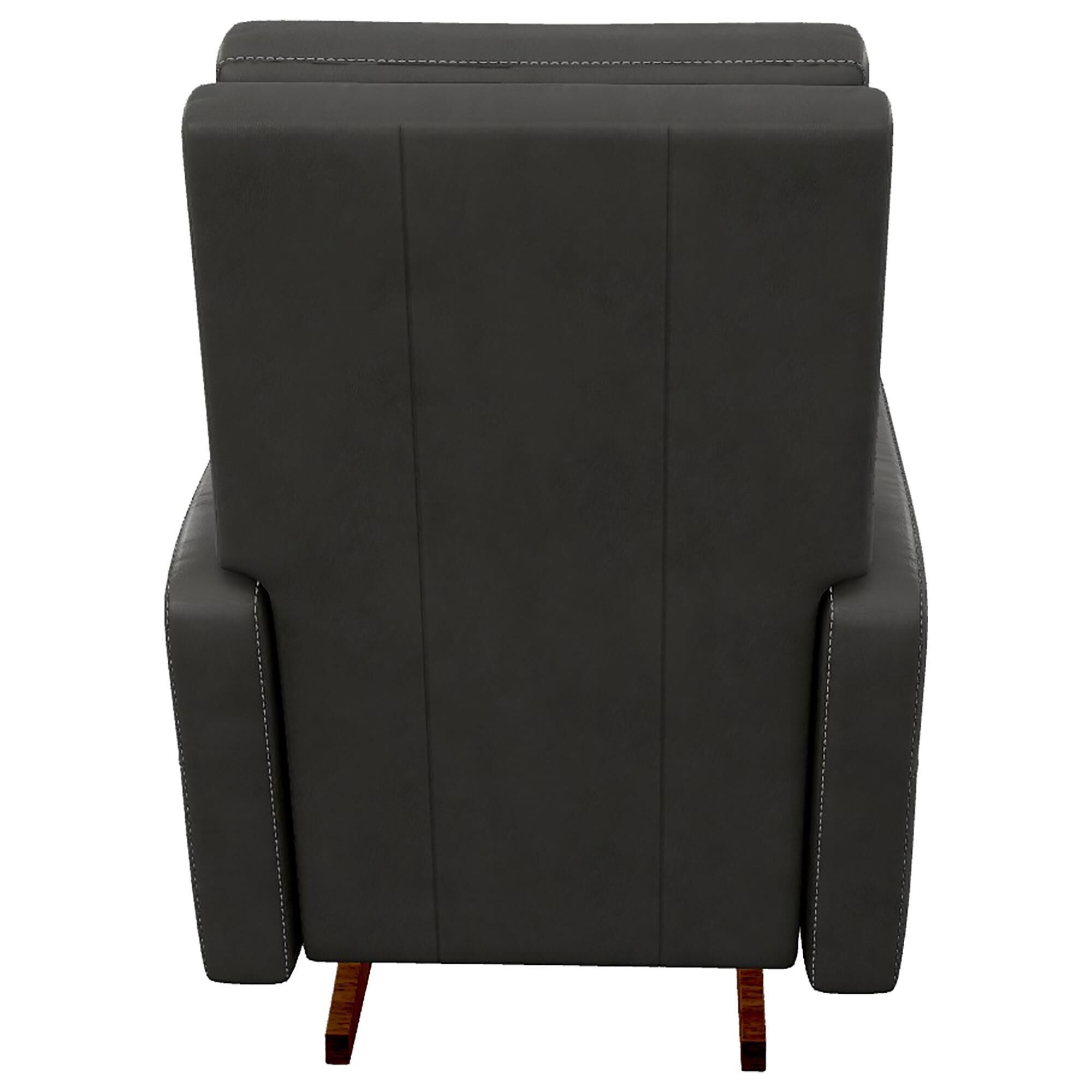 La-Z-Boy Lennon Power Rocker Recliner in Charcoal | NFM
