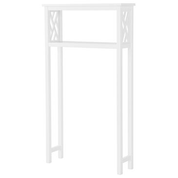 Timberlake Coventry 48" Over the Toilet Storage Shelf in White, , large