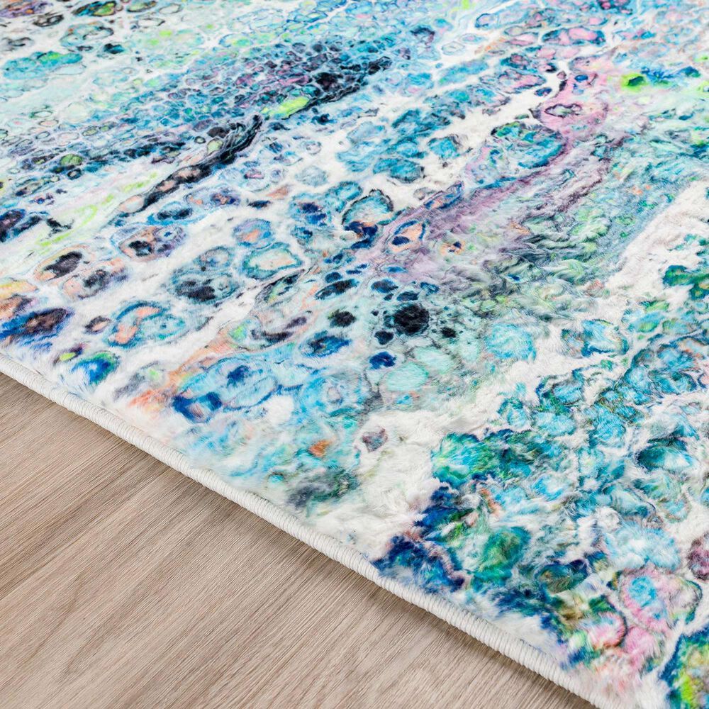 Dalyn Rug Company Kikiamo 2&#39;3&quot; x 7&#39;6&quot; Twilight Runner, , large