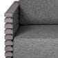 Armen Living Vivid 4-Piece Patio Conversation Set in Eucalyptus/Gray, , large