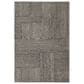 Surya Maroc 9" x 12" Black and Beige Area Rug, , large