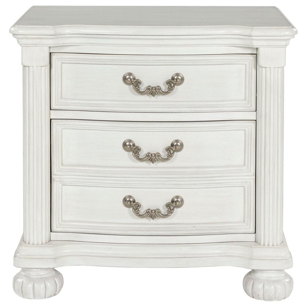Ashley Montelaine 4-Piece California King Panel Bedroom Set in Antique White, , large