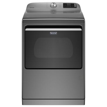 Maytag 7.4 Cu. Ft. Front Load Gas Dryer with Steam Cycles in Metallic Slate, , large