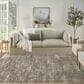 Nourison Sustainable Trends 7"10" x 9"10" Ivory and Mocha Area Rug, , large