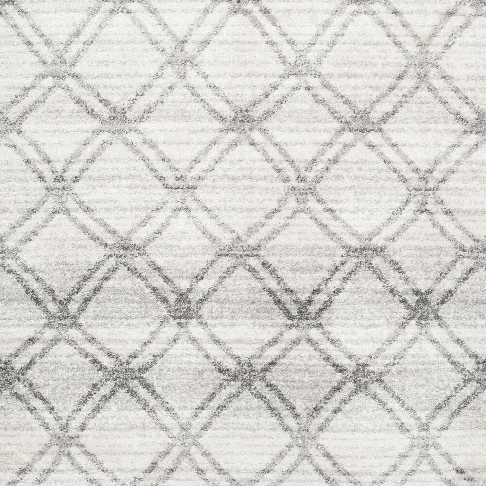 Safavieh Adirondack ADR105P-6R 6&#39; x 6&#39;  Silver/Charcoal Round Rug, , large