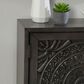Linon Home Decor Grace Cabinet in Dark Grey, , large