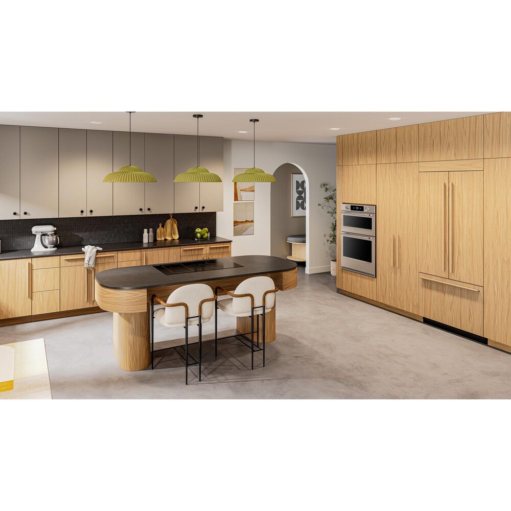 KitchenAid 20.8 Cu. Ft. Built-In French Door Bottom Mount Refrigerator with Platinum Interior in Panel Ready, , large