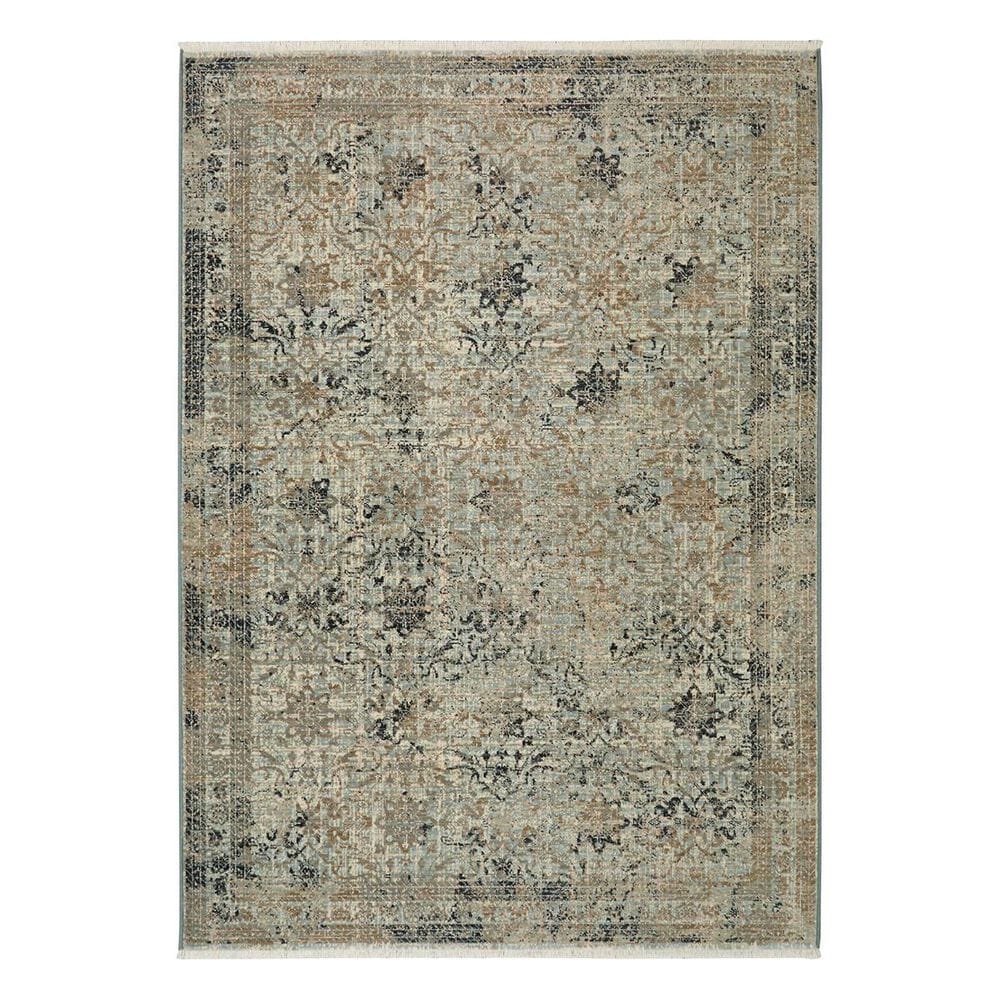 Karastan Titanium Esperance 39400 8'x11' Seaglass Area Rug , , large